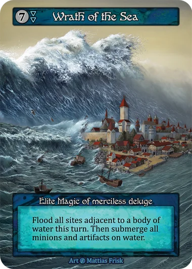 Wrath of the Sea card image