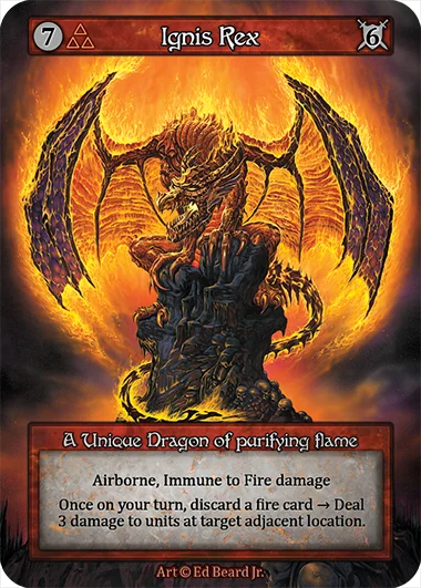Ignis Rex card image