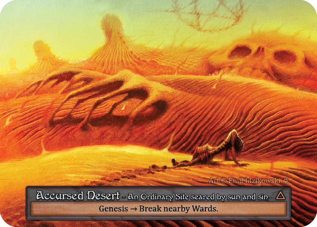 Accursed Desert card image