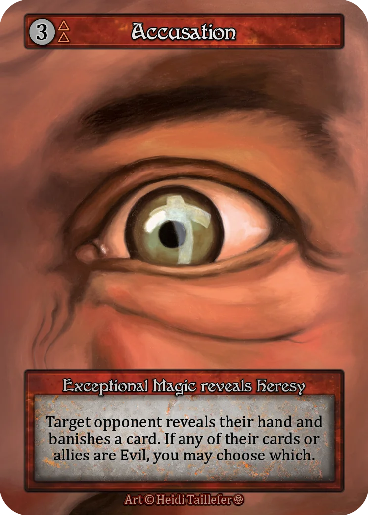 Accusation card image