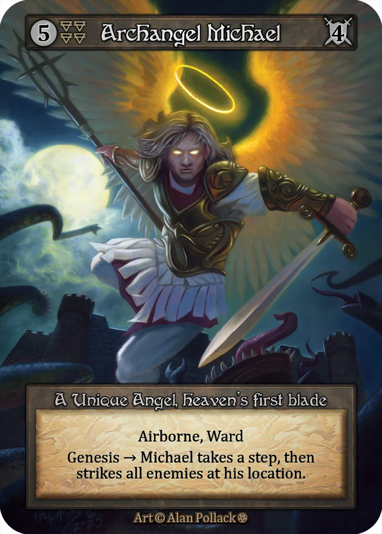 Archangel Michael card image