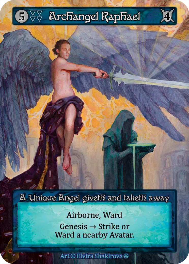 Archangel Raphael card image