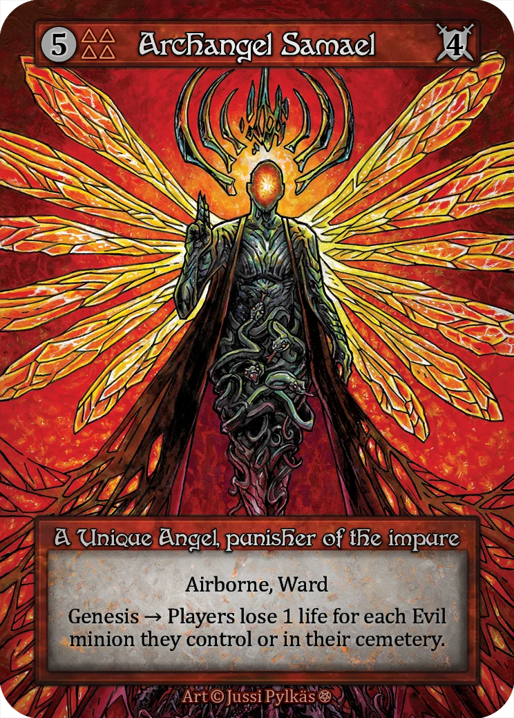 Archangel Samael card image