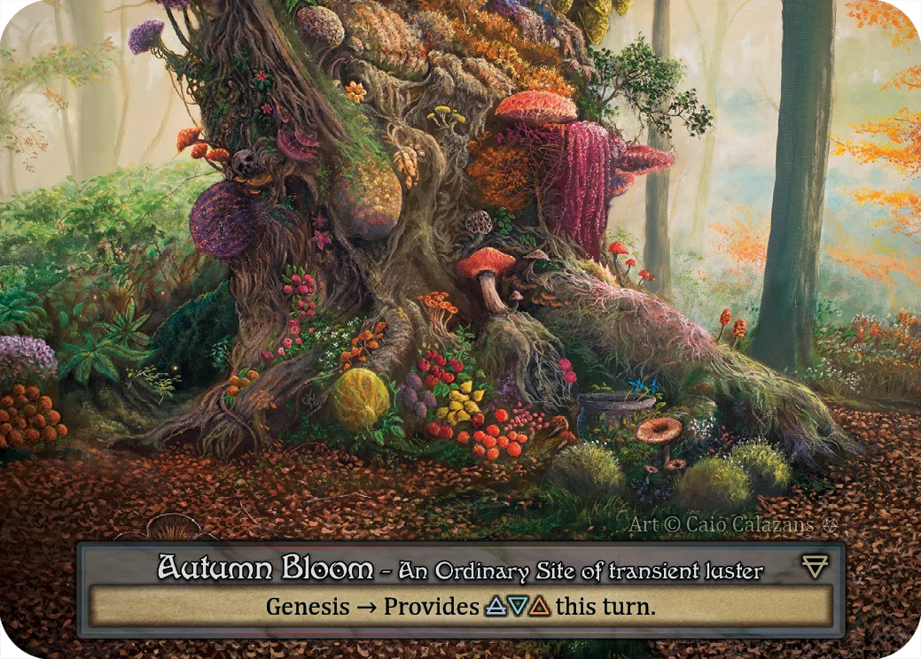 Autumn Bloom card image