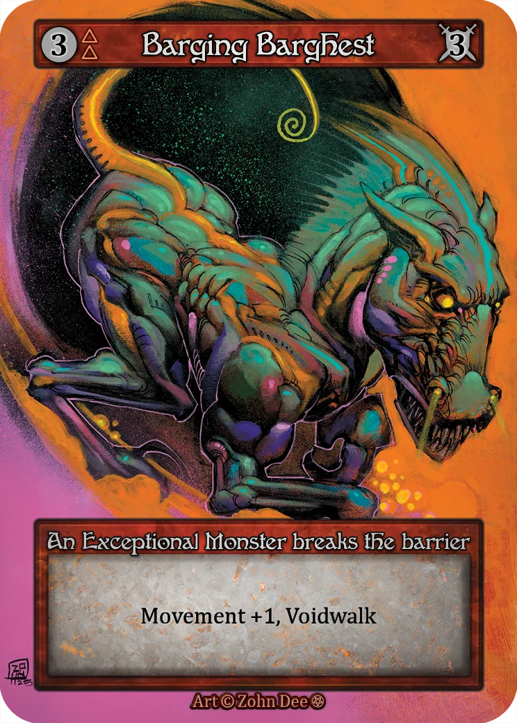 Barging Barghest card image