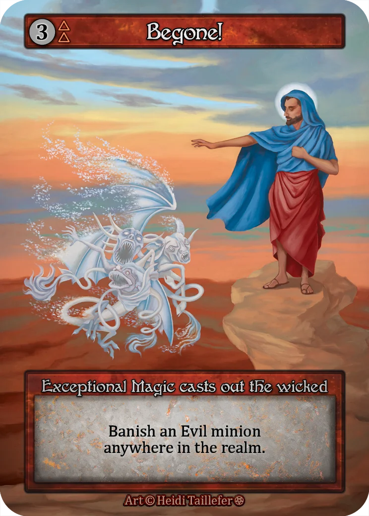 Begone! card image