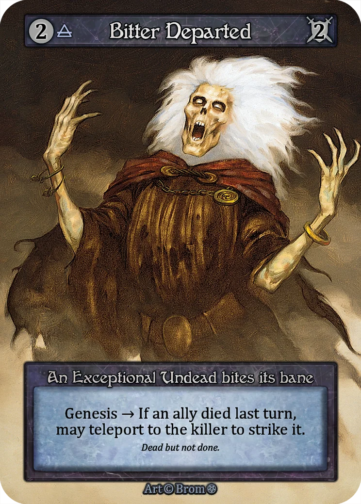 Bitter Departed card image