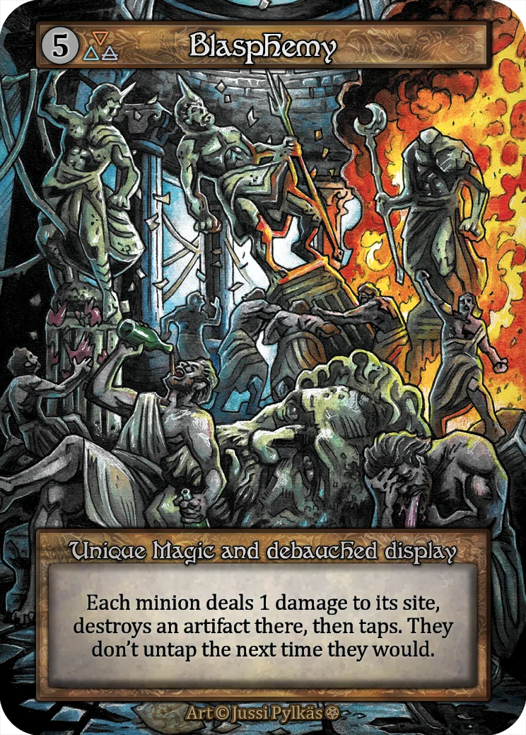 Blasphemy card image