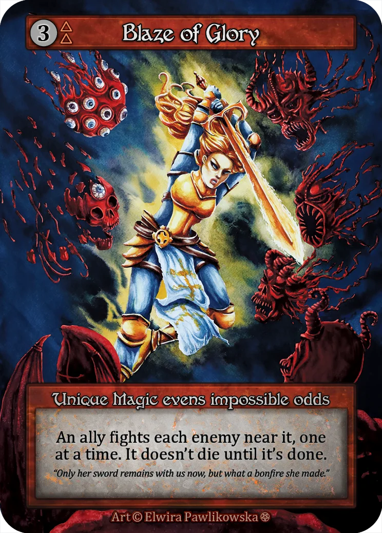 Blaze of Glory card image
