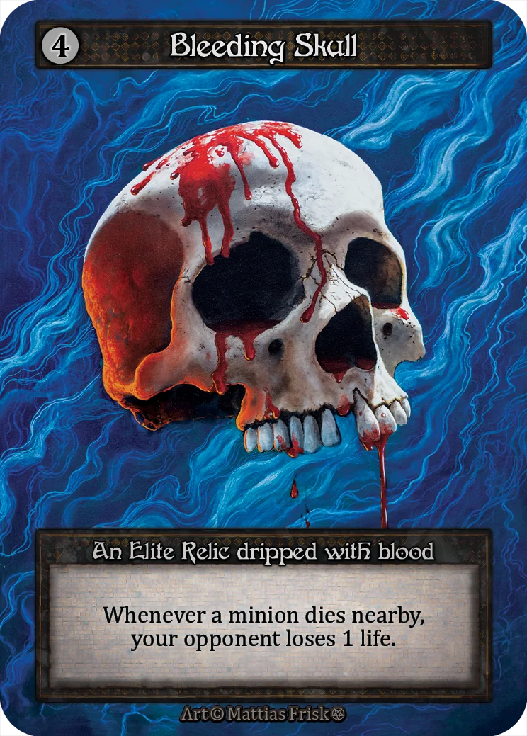 Bleeding Skull card image