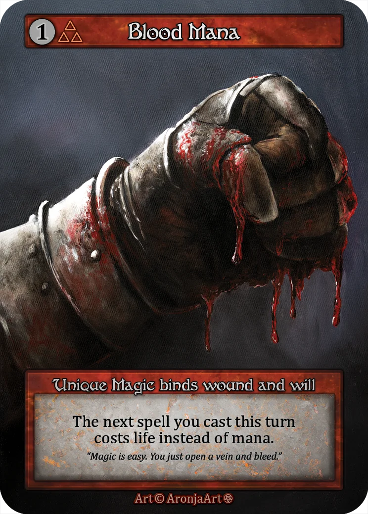 Blood Mana card image