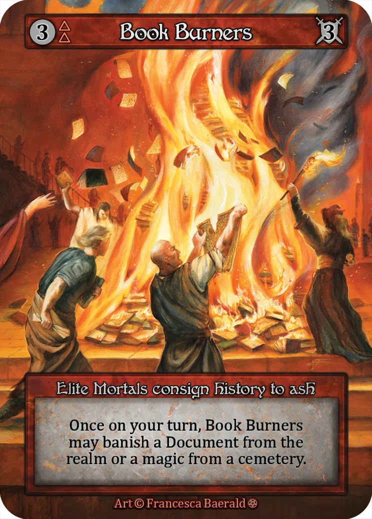 Book Burners card image