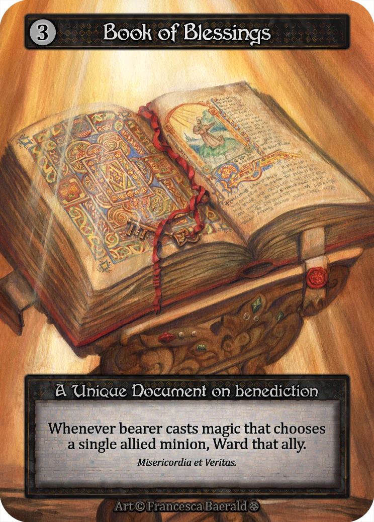 Book of Blessings card image