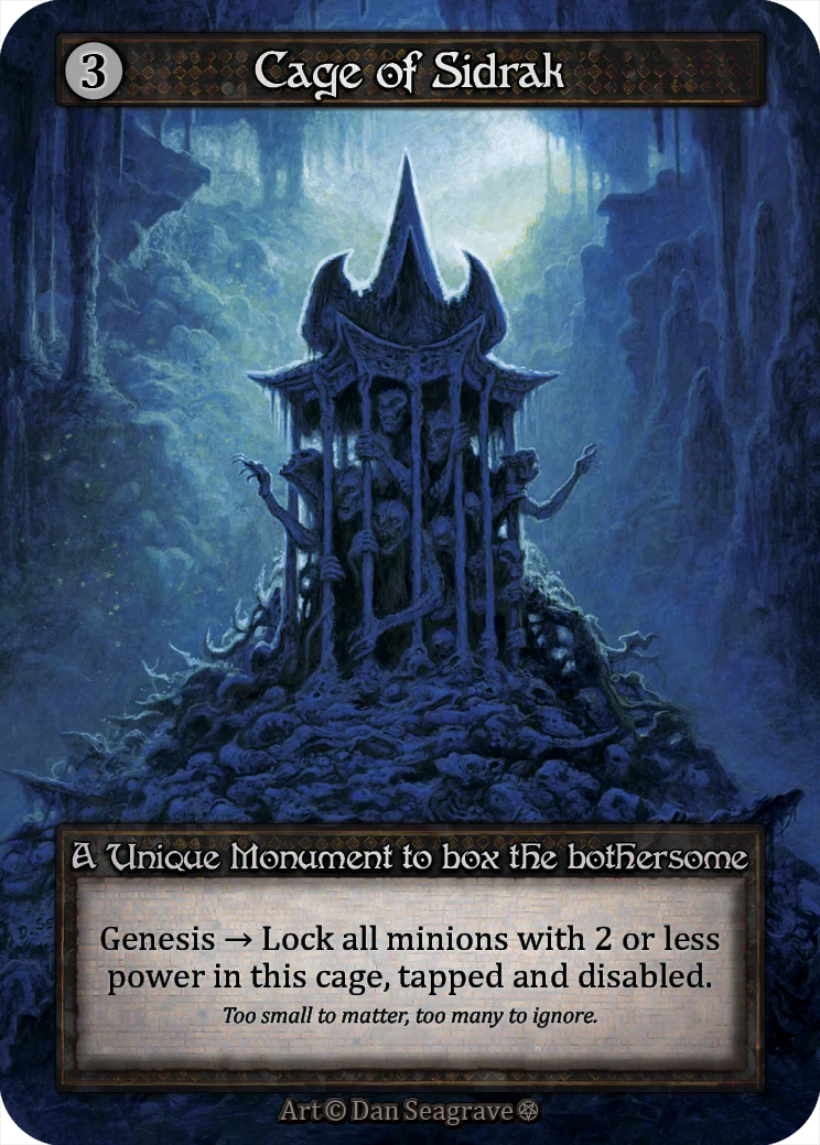 Cage of Sidrak card image