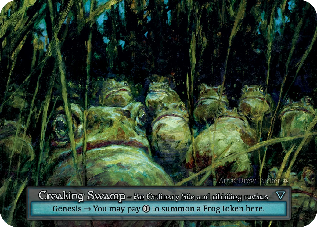 Croaking Swamp card image