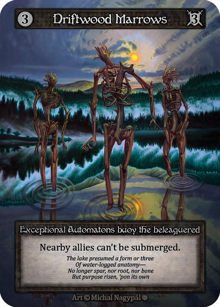 Driftwood Marrows card image