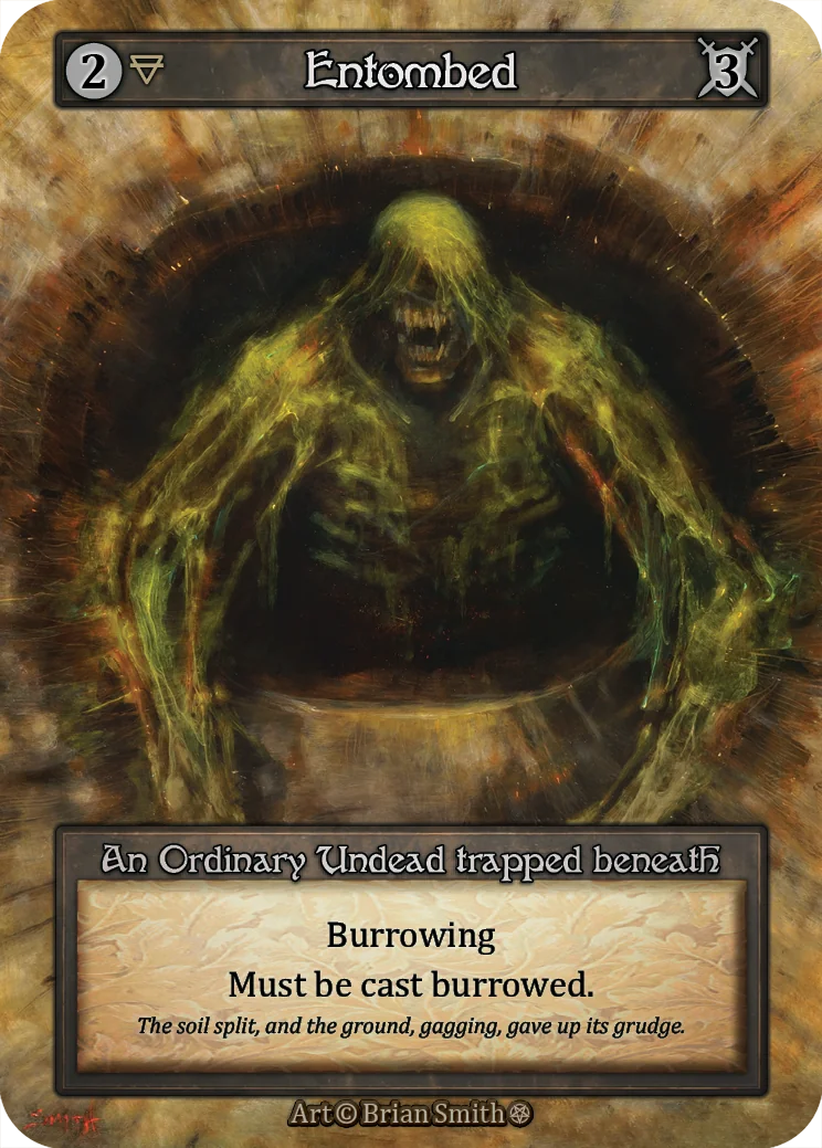 Entombed card image