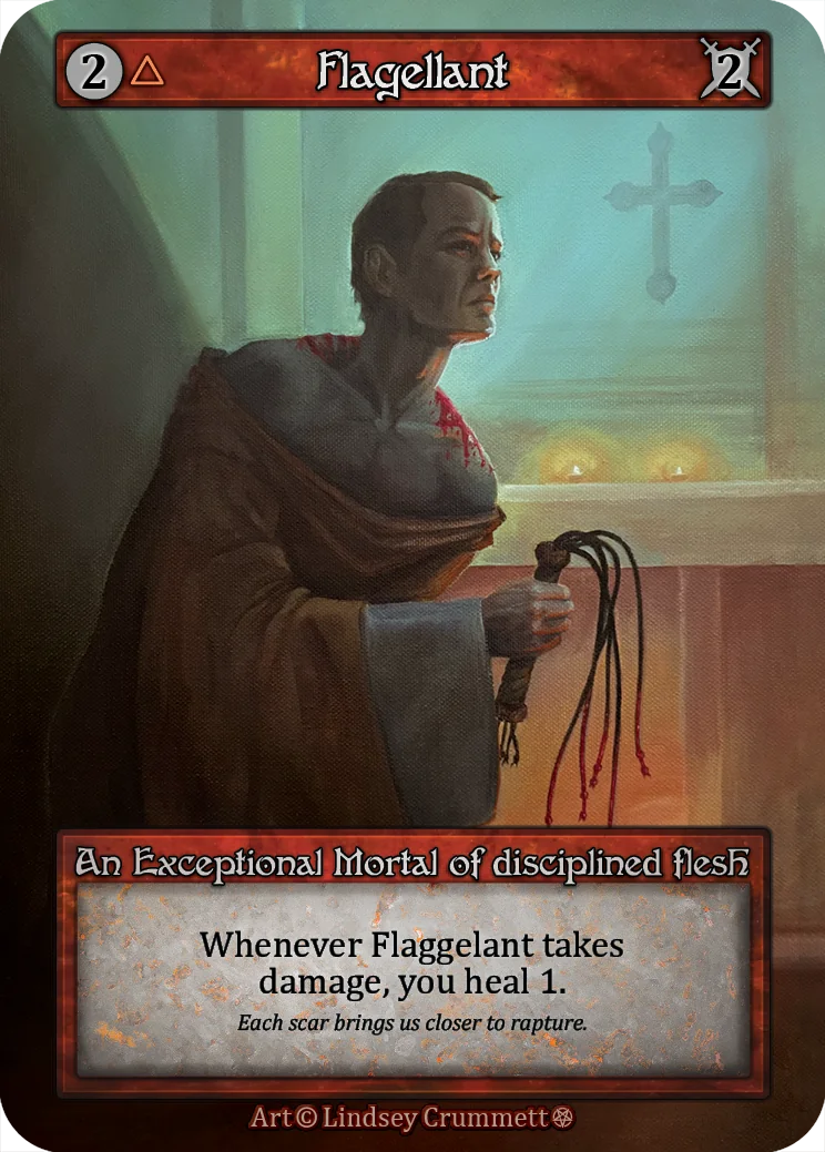 Flagellant card image