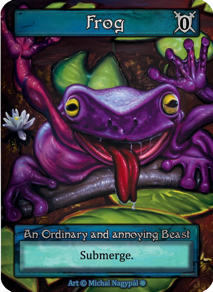 Frog card image