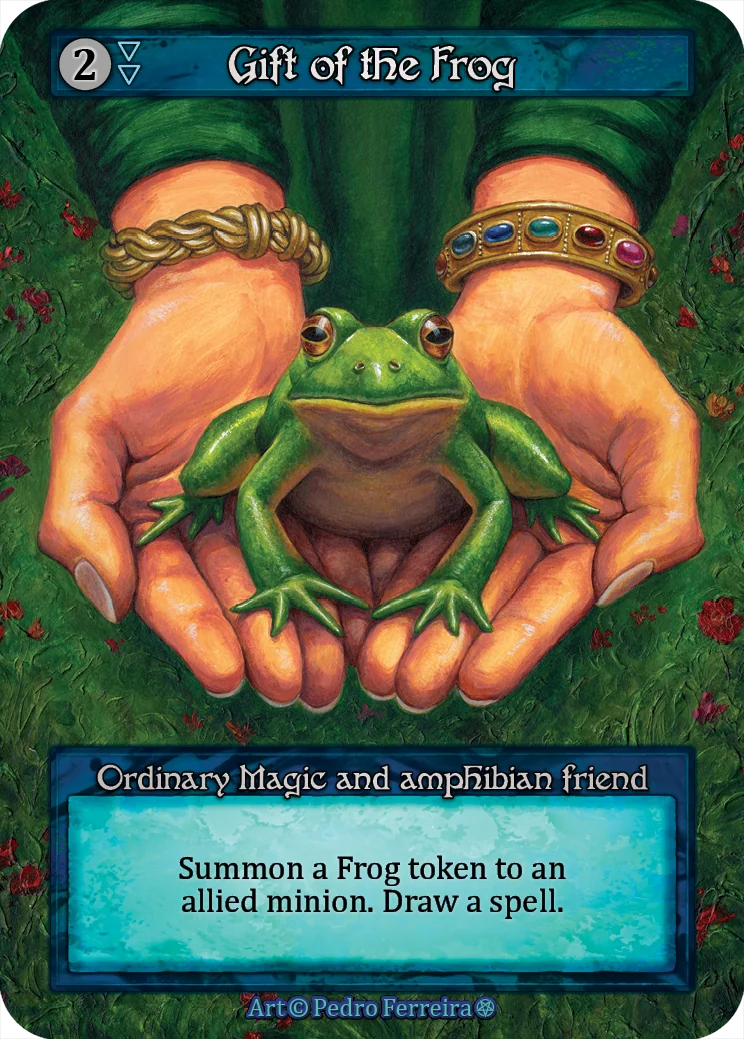 Gift of the Frog card image