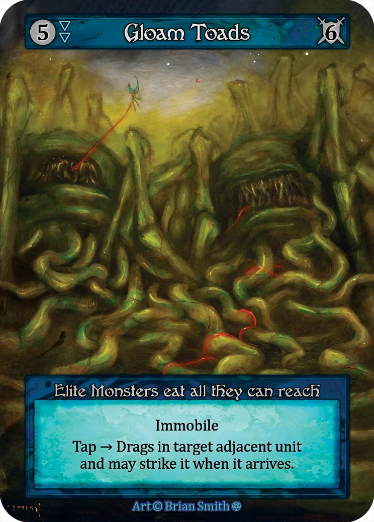 Gloam Toads card image