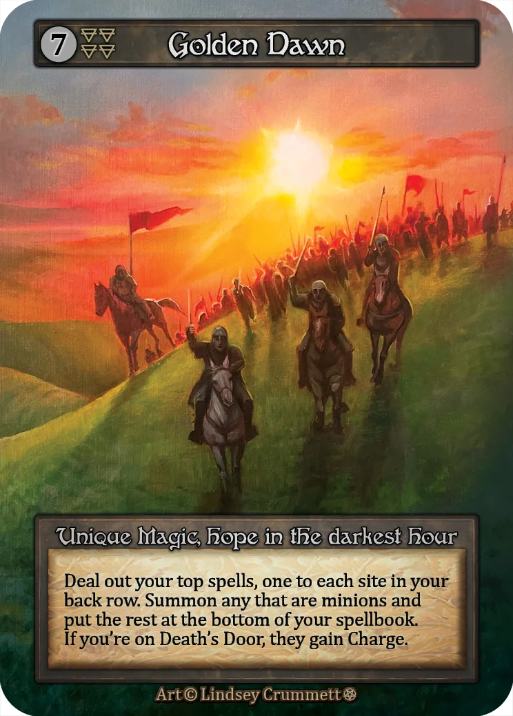 Golden Dawn card image