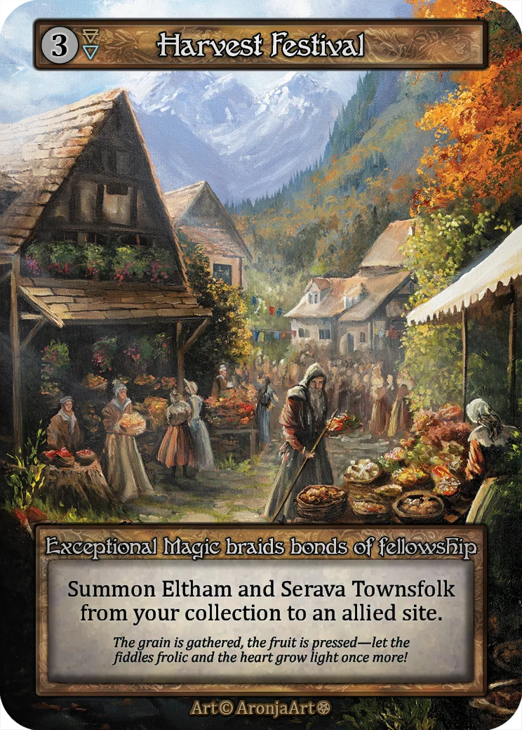 Harvest Festival card image