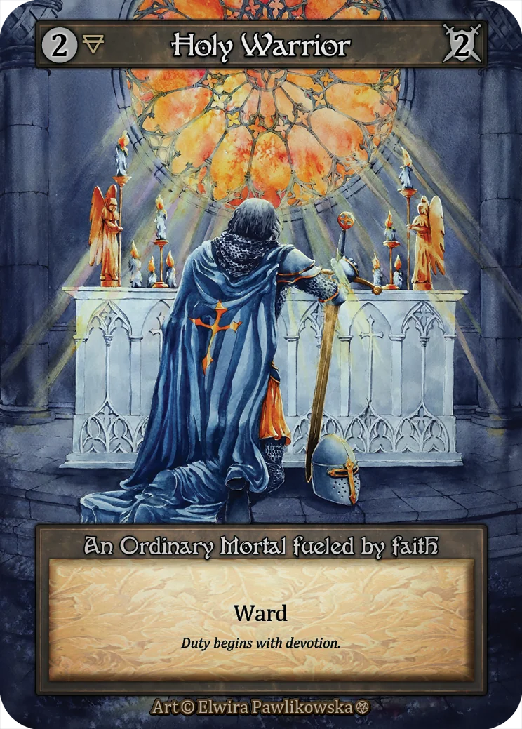 Holy Warrior card image