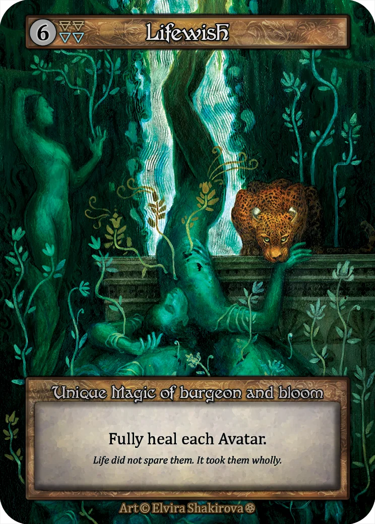 Lifewish card image