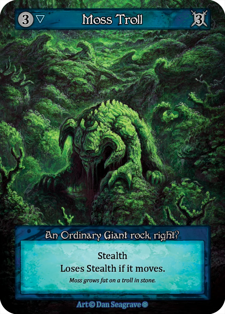 Moss Troll card image
