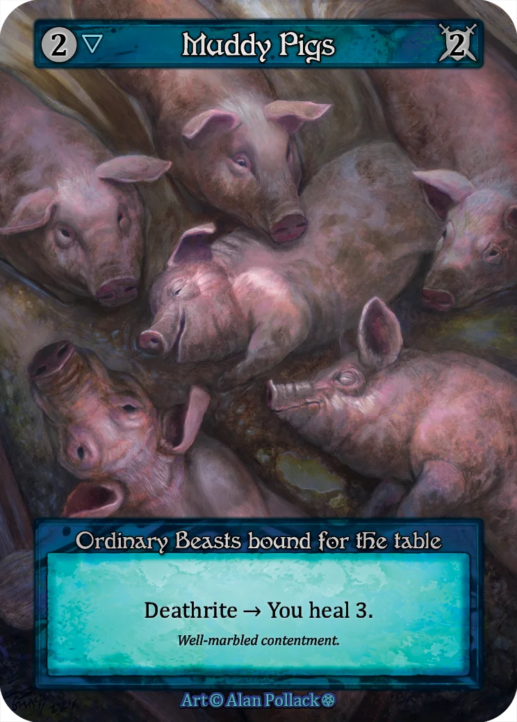 Muddy Pigs card image