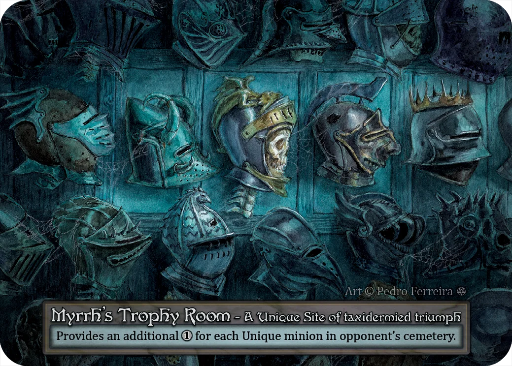 Myrrh's Trophy Room card image