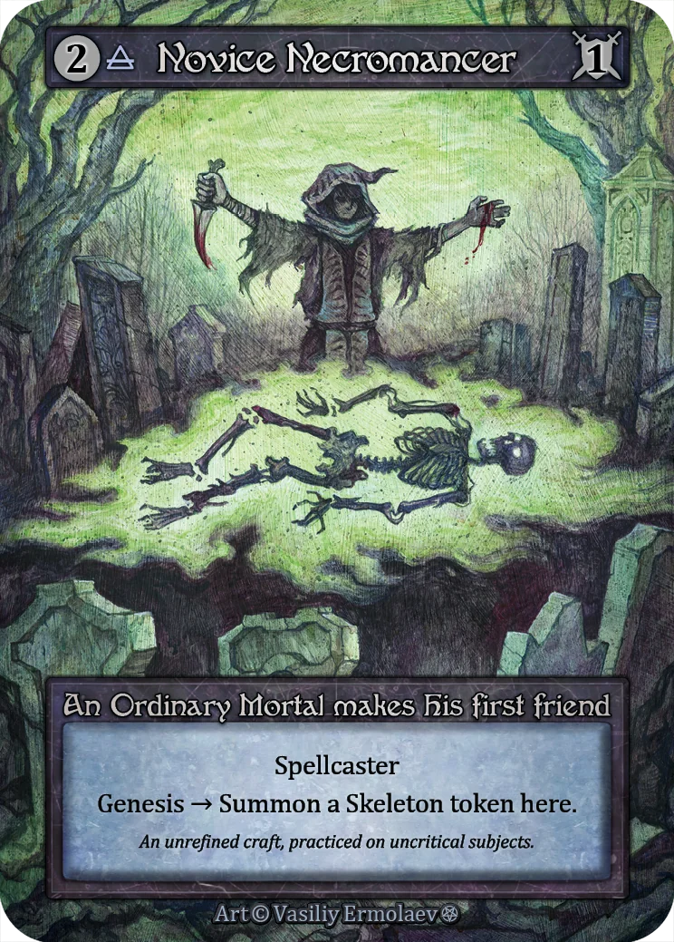 Novice Necromancer card image