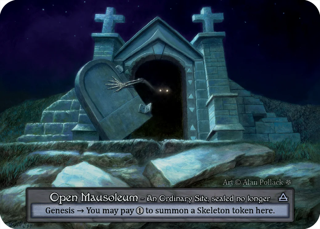 Open Mausoleum card image
