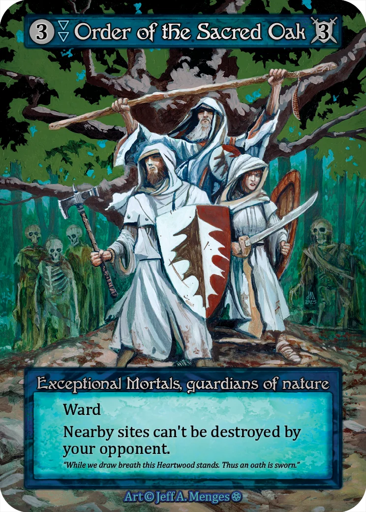 Order of the Sacred Oak card image