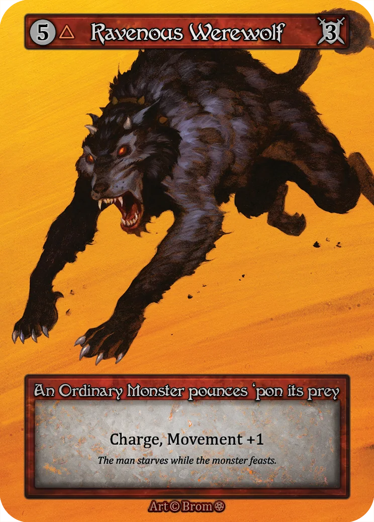 Ravenous Werewolf card image