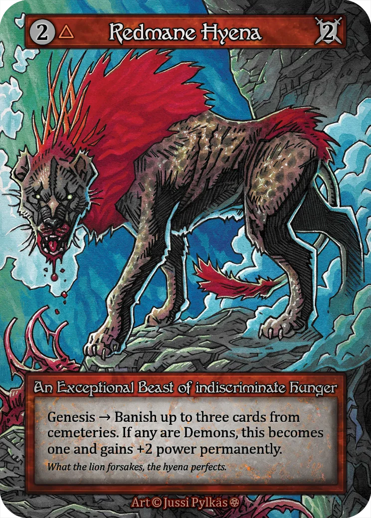 Redmane Hyena card image