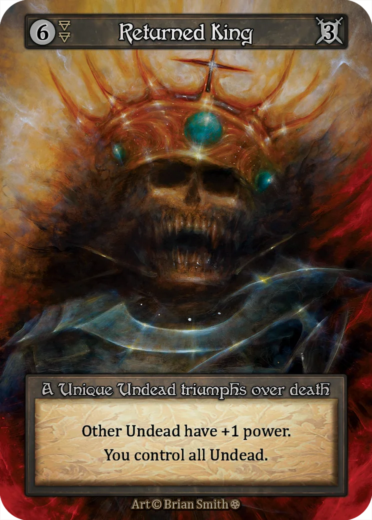 Returned King card image