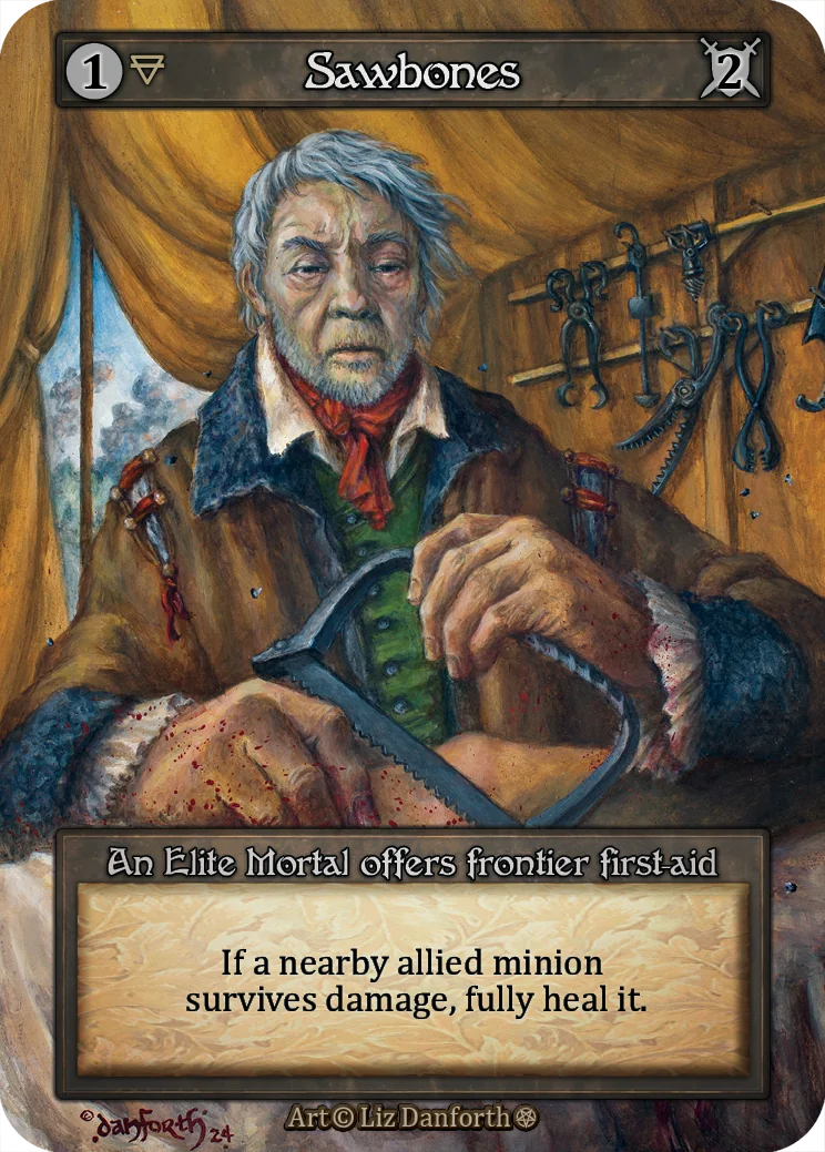 Sawbones card image