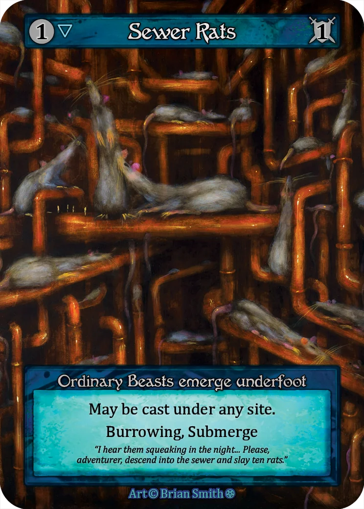 Sewer Rats card image