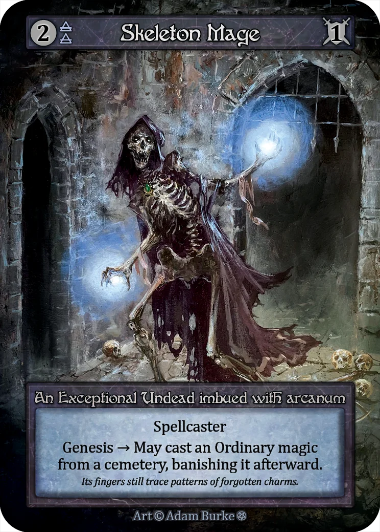 Skeleton Mage card image