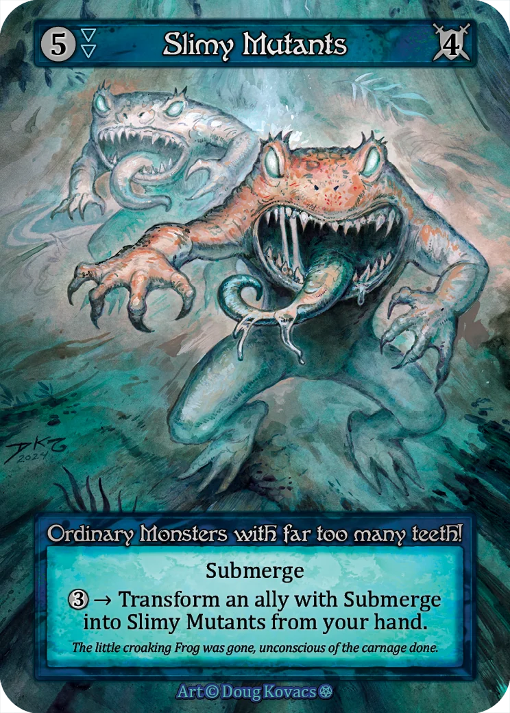 Slimy Mutants card image