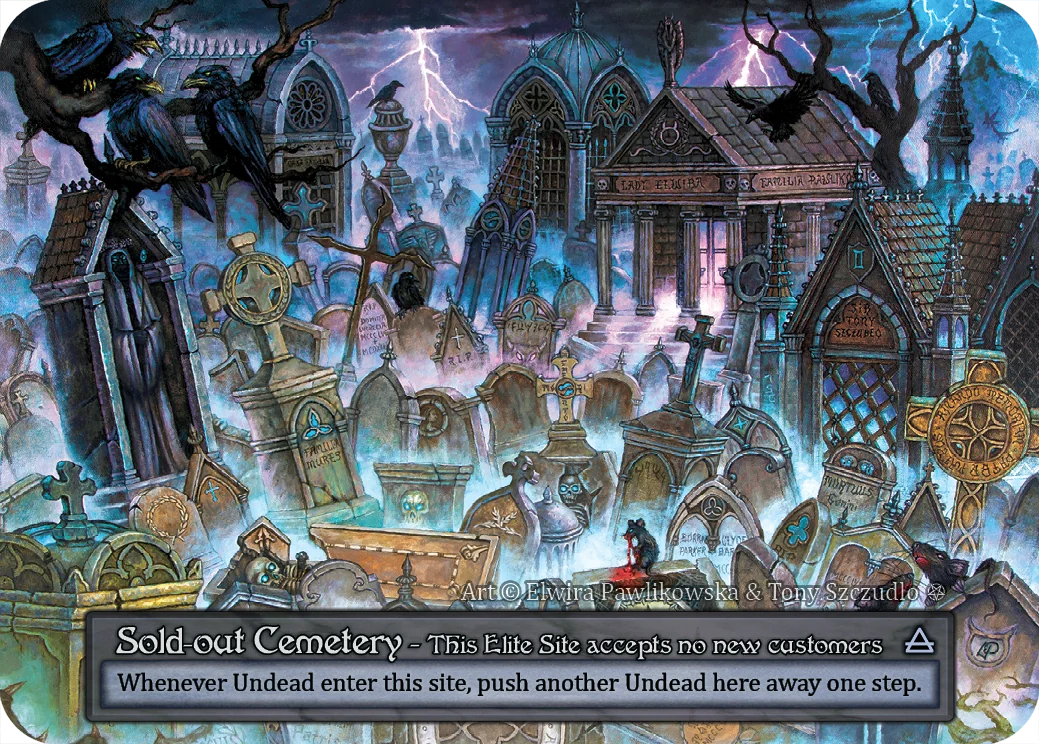 Sold-out Cemetery card image