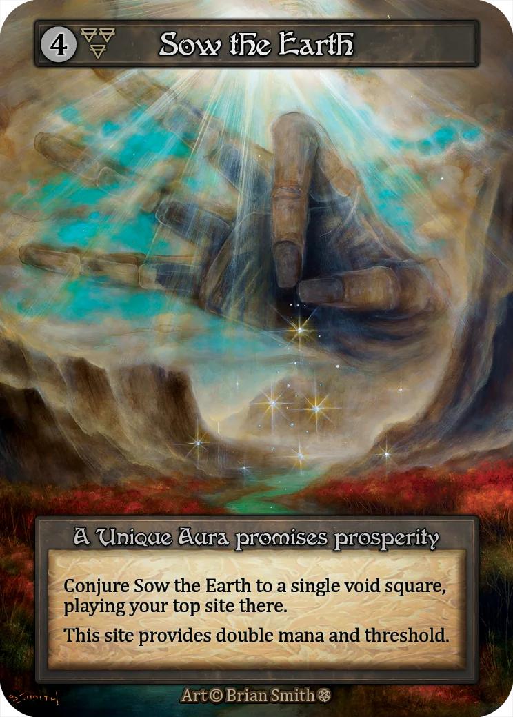 Sow the Earth card image