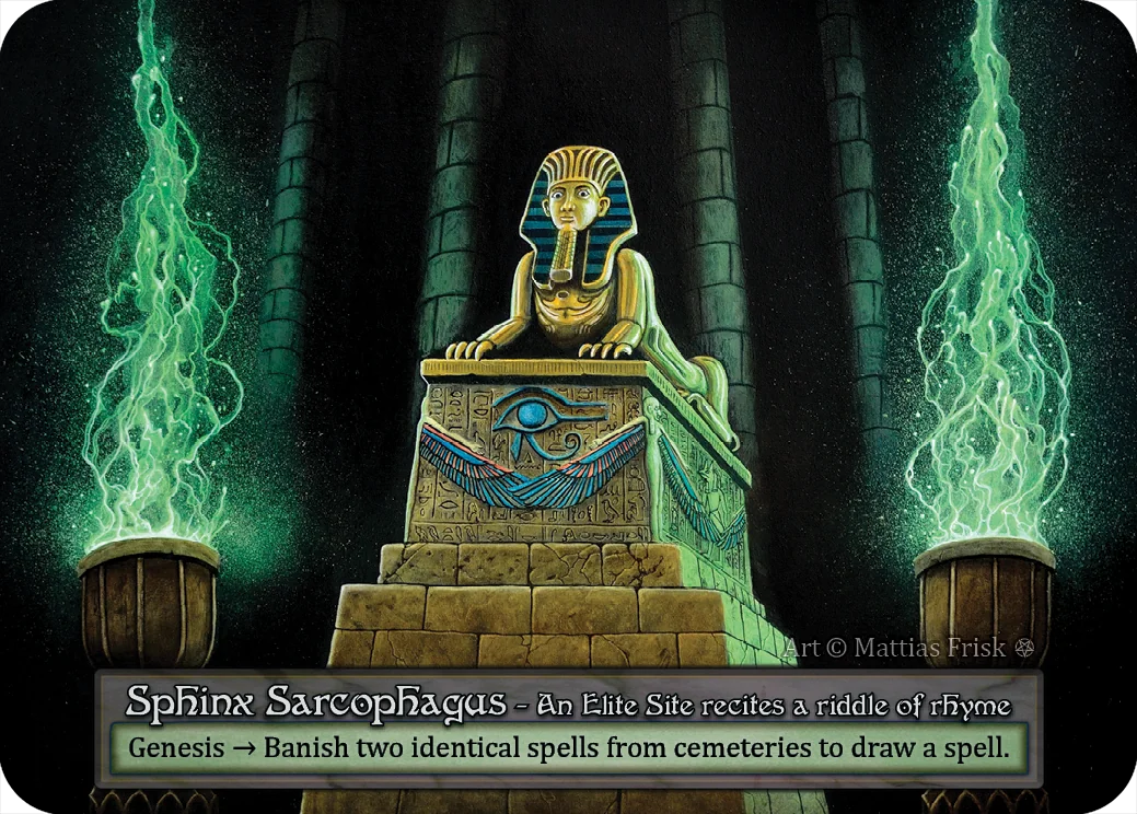 Sphinx Sarcophagus card image