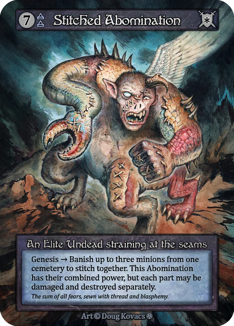 Stitched Abomination card image