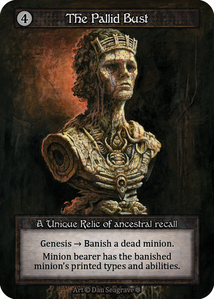The Pallid Bust card image