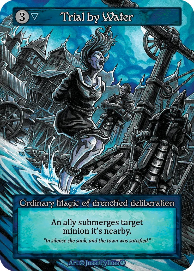 Trial by Water card image