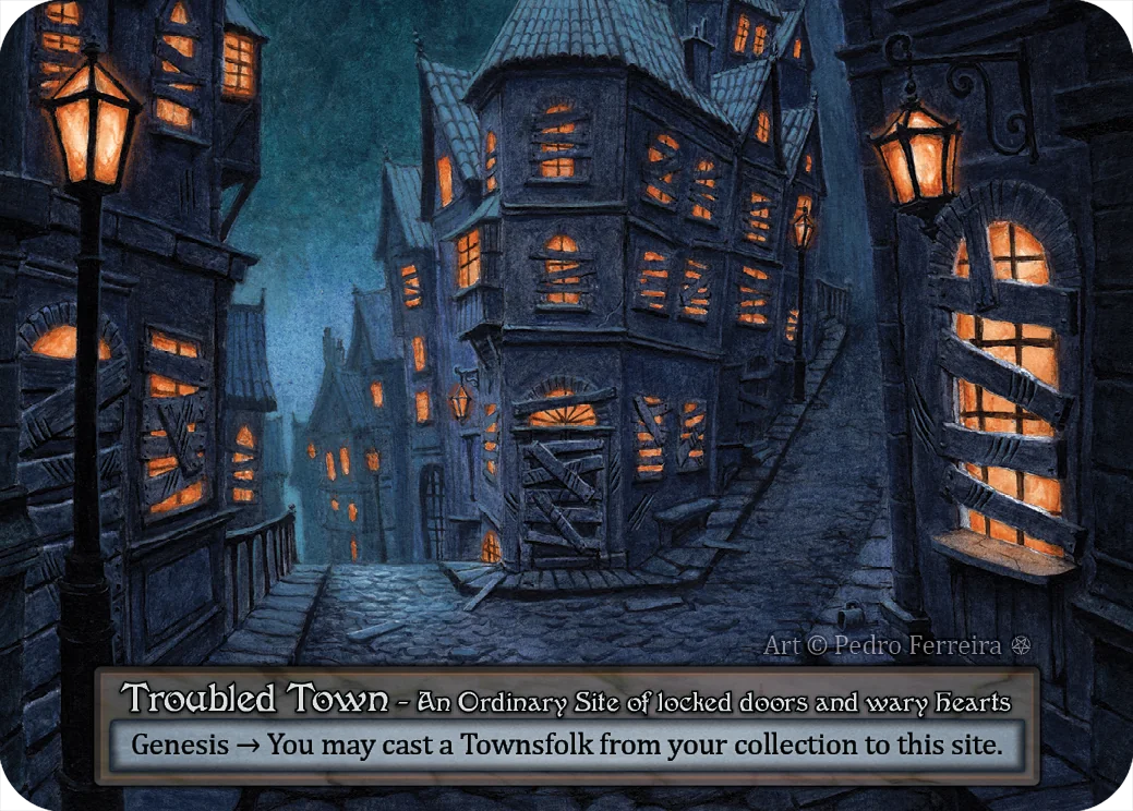 Troubled Town card image