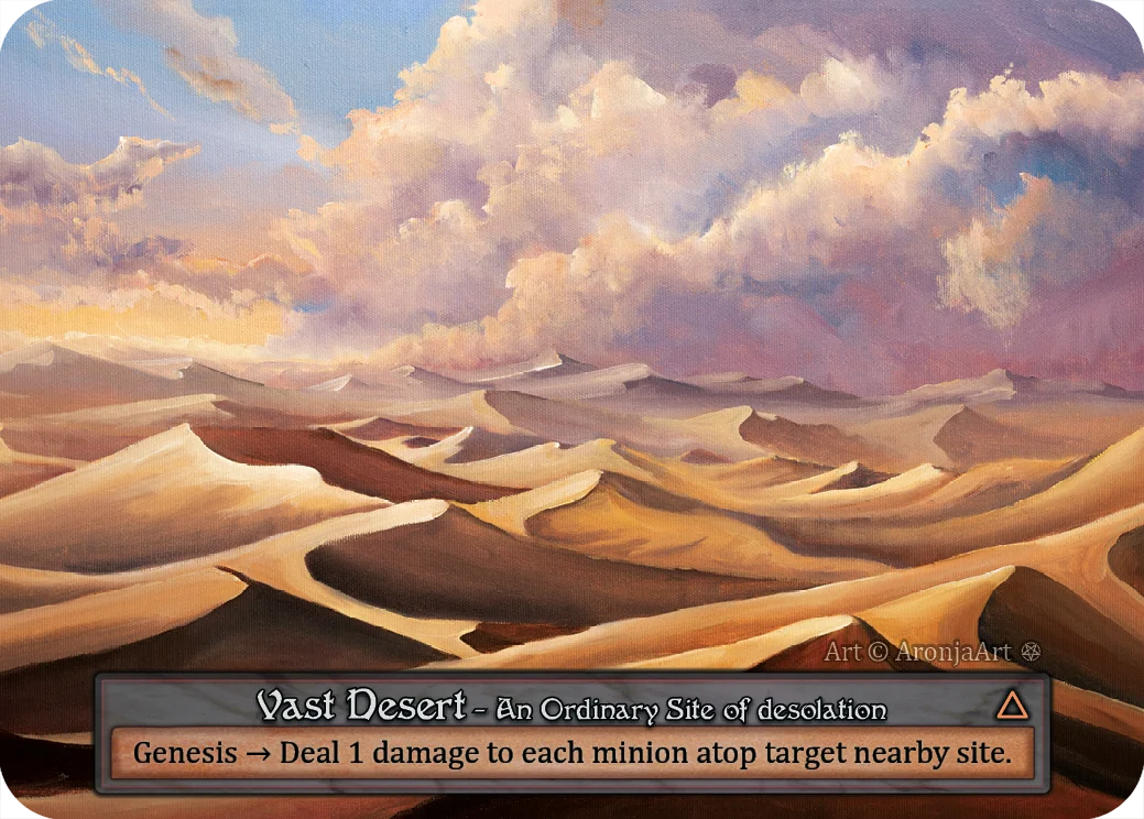 Vast Desert card image